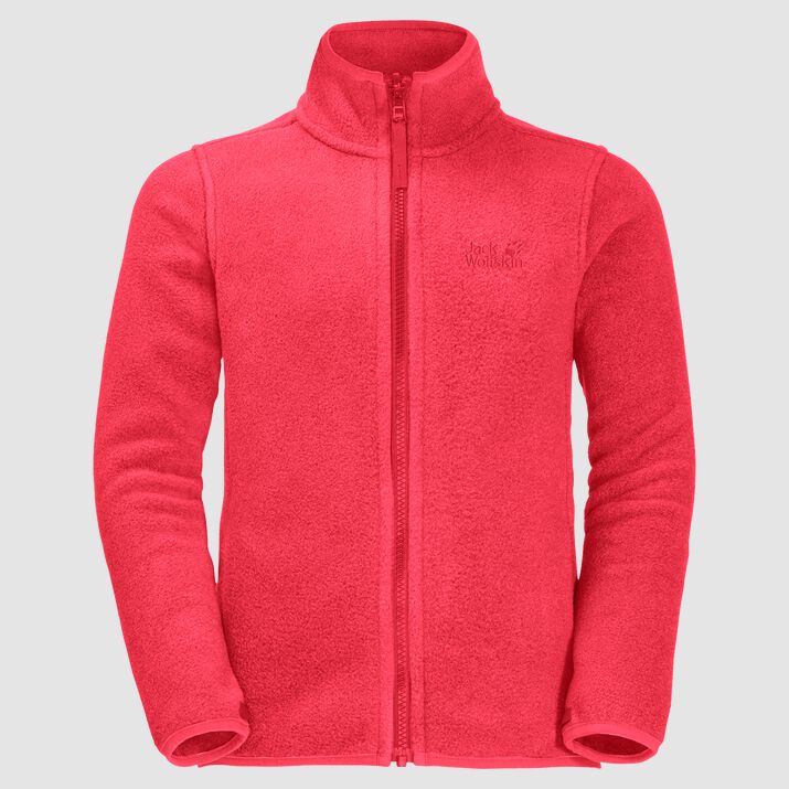 Jack Wolfskin Kids Baksmalla Fleece Jacket Red 265430RWT